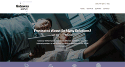 Desktop Screenshot of gatewaytelnet.com